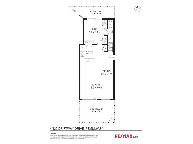 4/120 Driftway Drive, Pemulwuy NSW 2145 Floorplan