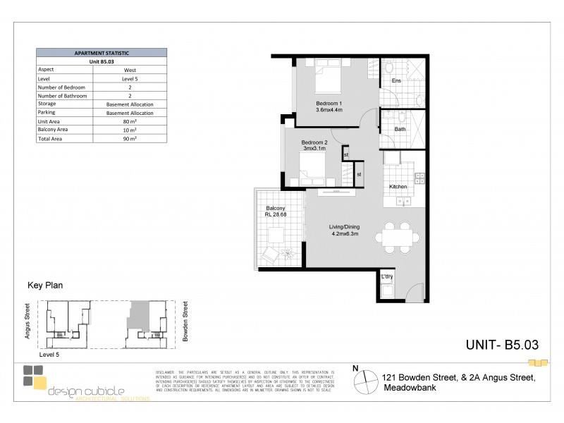 14/121 Bowden Street, Meadowbank NSW 2114 Floorplan