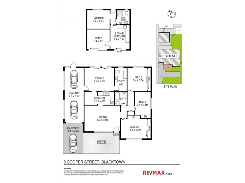 8 Cooper Street, Blacktown NSW 2148 Floorplan