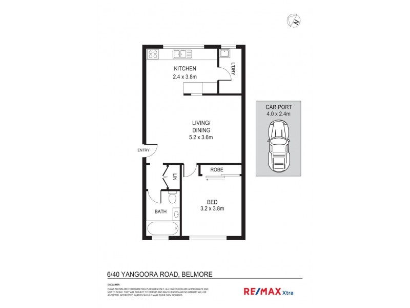 6/40 Yangoora Road, Belmore NSW 2192 Floorplan