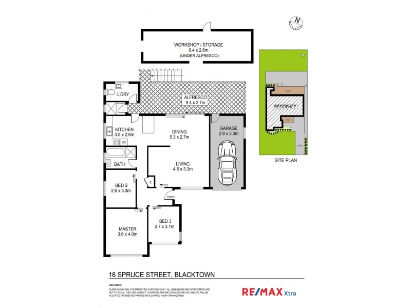 16 Spruce Street, Blacktown NSW 2148 Floorplan