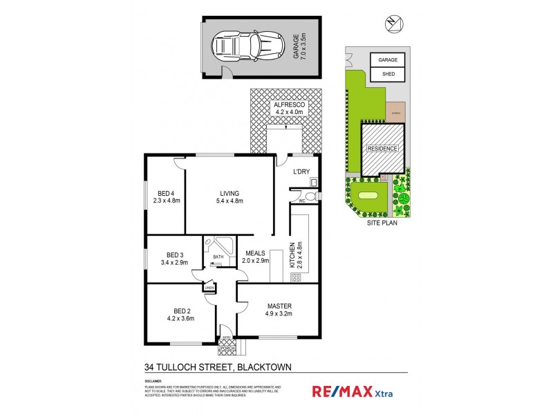 34 Tulloch Street, Blacktown NSW 2148 Floorplan