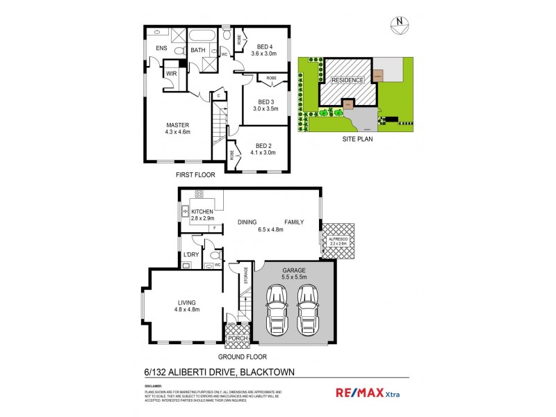 6/132 Aliberti Drive, Blacktown NSW 2148 Floorplan