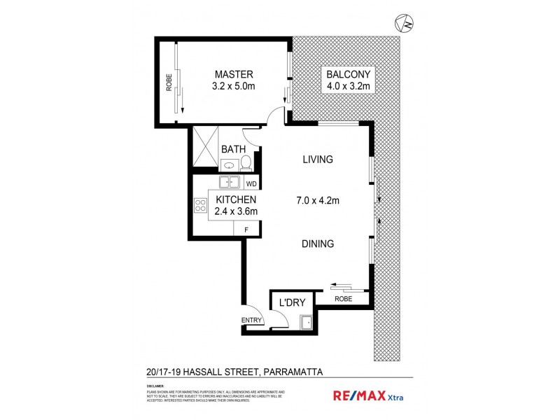 20/17 Hassall Street, Parramatta NSW 2150 Floorplan