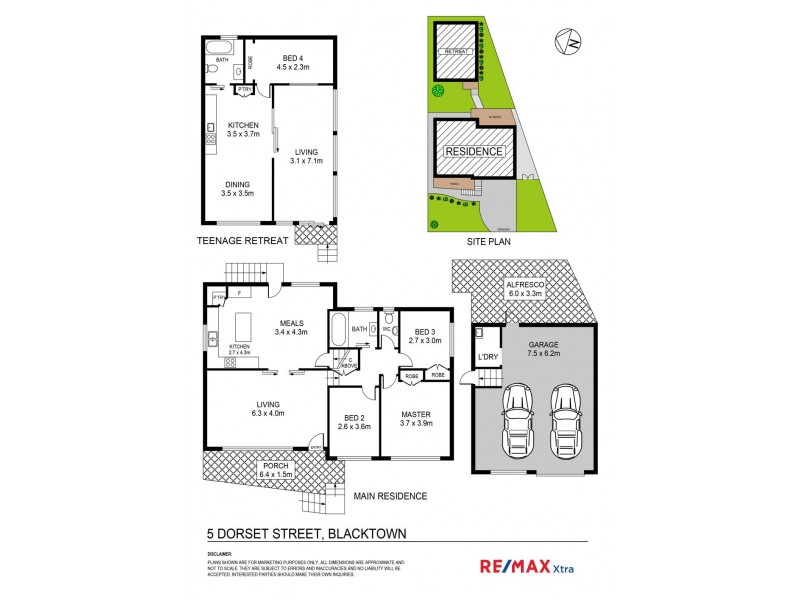 5 Dorset Street, Blacktown NSW 2148 Floorplan