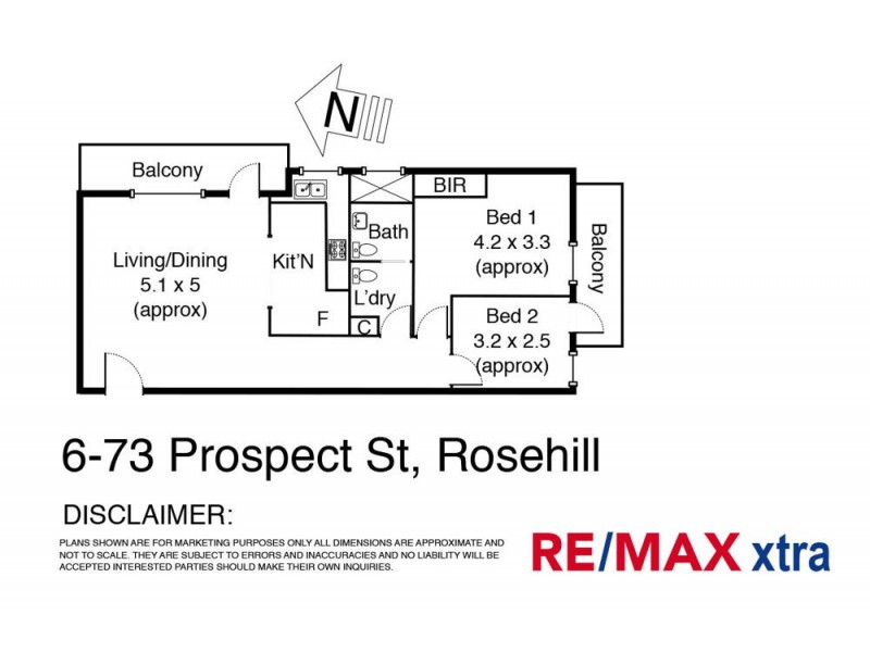 6/73 Prospect Street, Rosehill NSW 2142 Floorplan