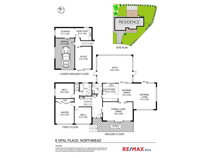 6 Opal Place, Northmead NSW 2152 Floorplan