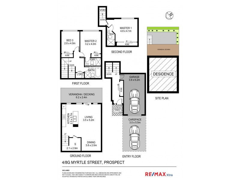 4/8G Myrtle street, Prospect NSW 2148 Floorplan