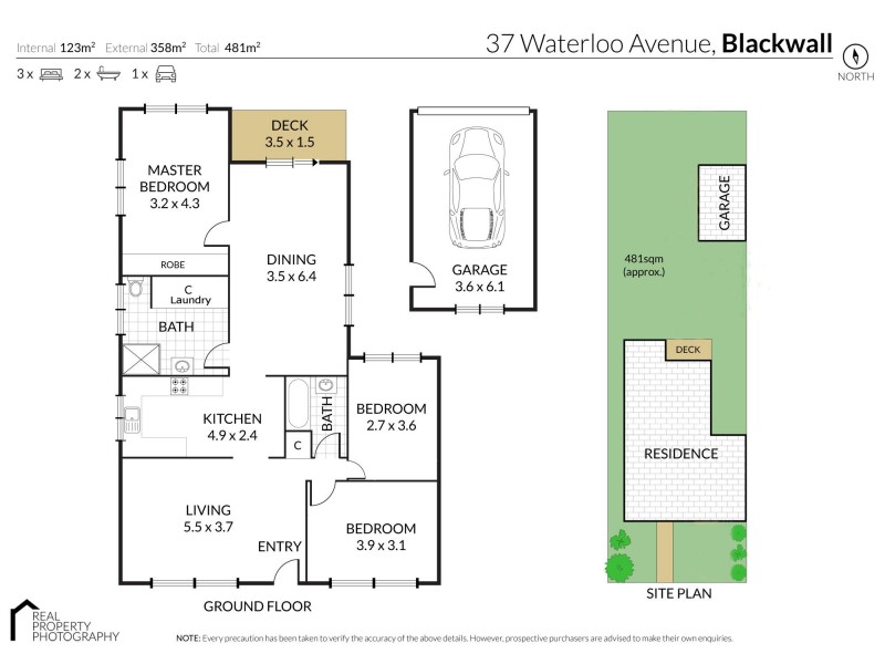 37 Waterloo Avenue, Blackwall NSW 2256 Floorplan