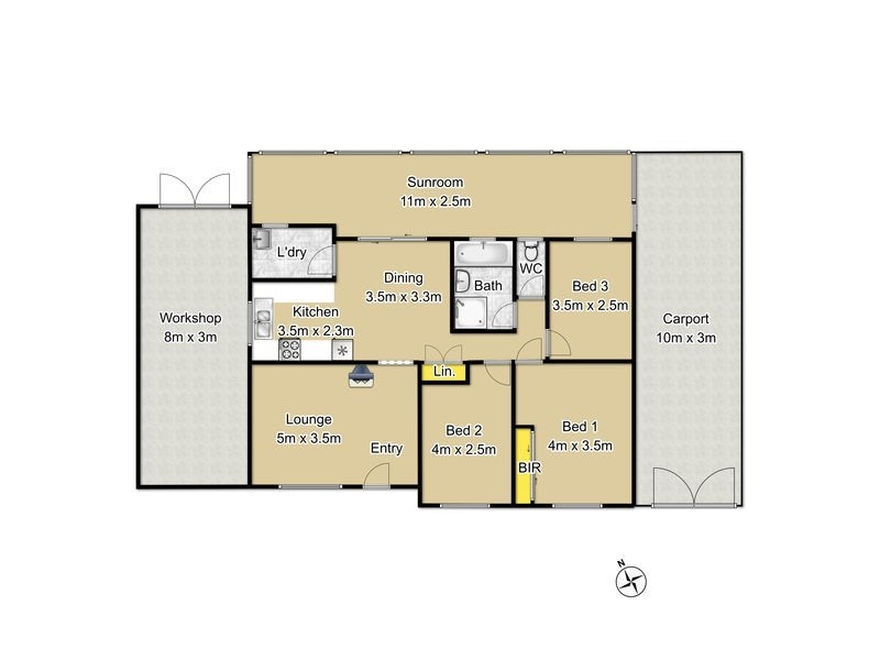 4 Grand Parade, Glossodia NSW 2756 Floorplan