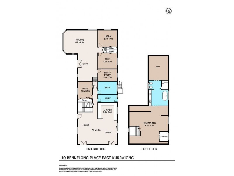 10 Bennelong Place, East Kurrajong NSW 2758 Floorplan