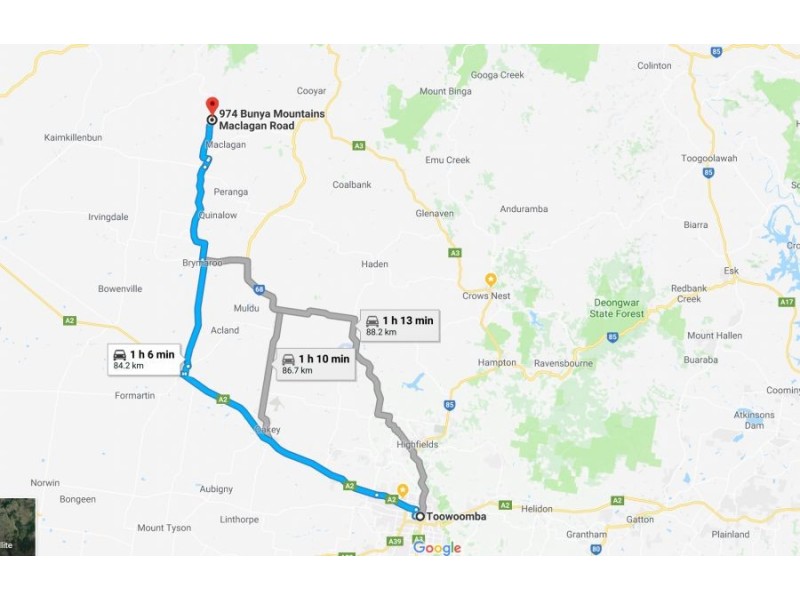 964 Bunya Mountains Maclagan Road, Maclagan QLD 4352