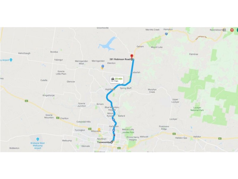 Lot 1, 281 Robinson Road, Geham QLD 4352