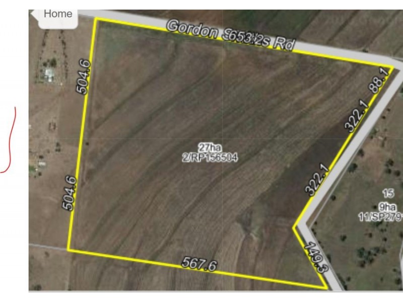 Lot 2 Gordon Smiths Road, Goombungee QLD 4354