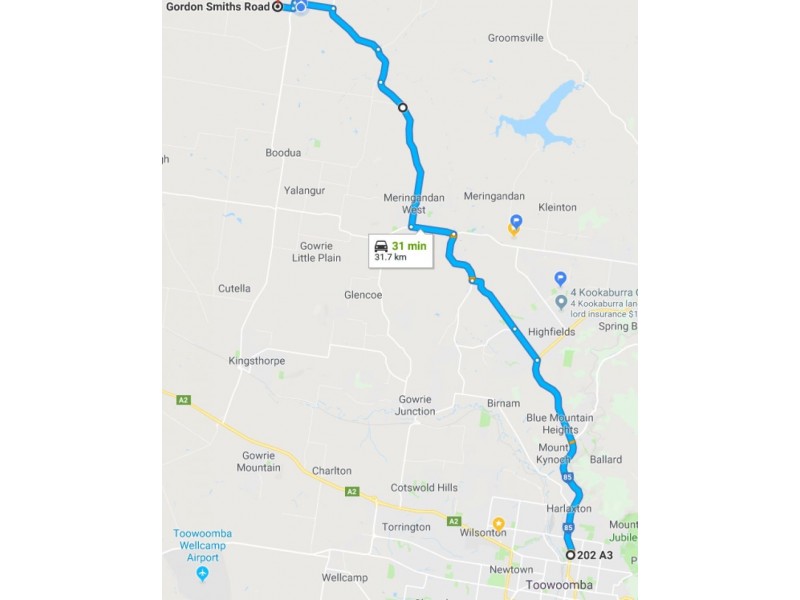 Lot 2 Gordon Smiths Road, Goombungee QLD 4354