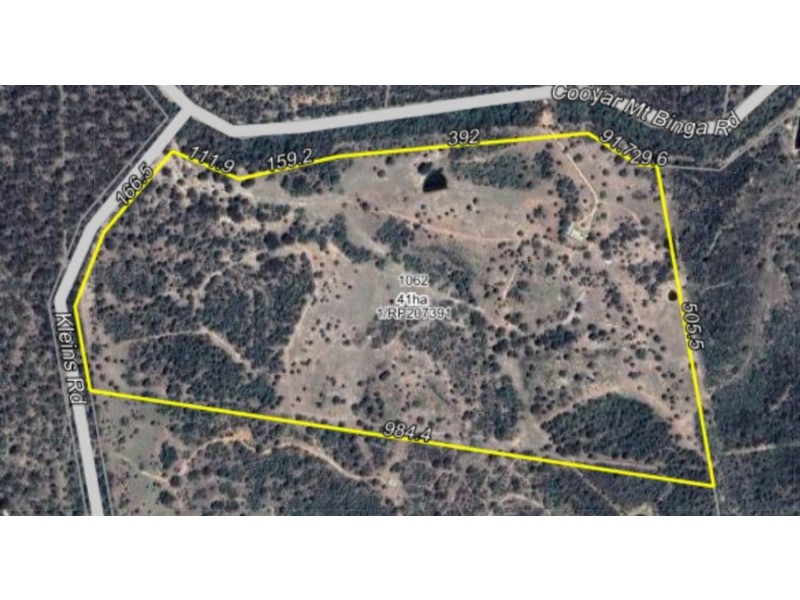 Lot 1 1062 Cooyar-Mt Binga Road, Cooyar QLD 4402
