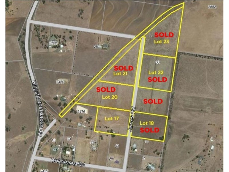 Lot 17 James Road (off Colemans Road), Goombungee QLD 4354