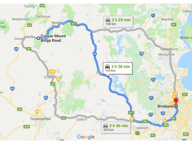 Lot 3 Cooyar Mount Binga Road, Cooyar QLD 4402