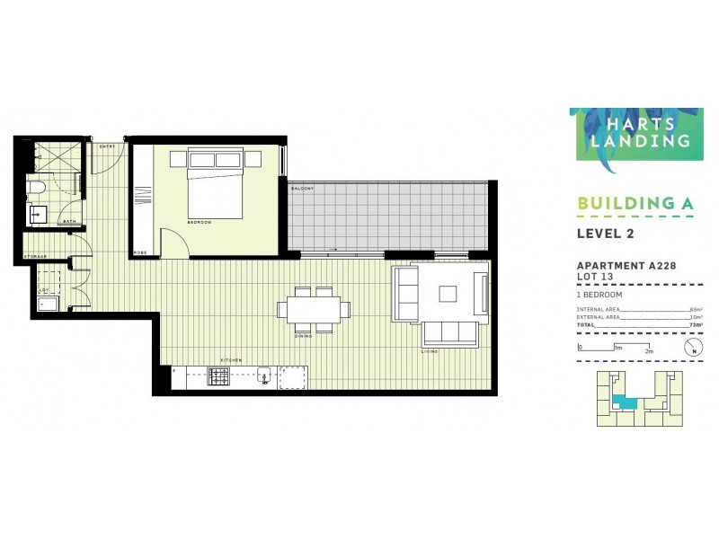 E228/1-39 Lord Sheffield Circuit, Penrith NSW 2750 Floorplan
