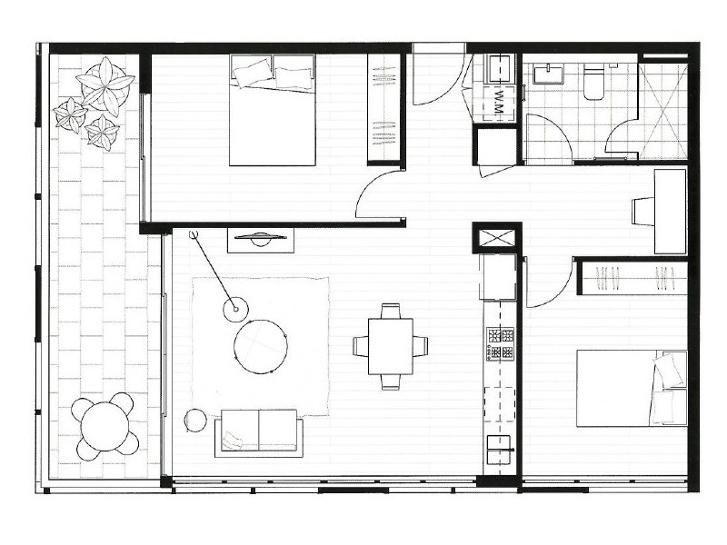 B303/21 Atkinson Street, Liverpool NSW 2170 Floorplan