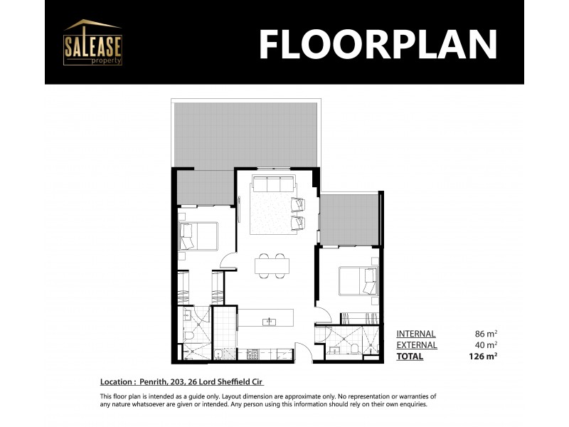203/26 Lord Sheffield Cct, Penrith NSW 2750 Floorplan