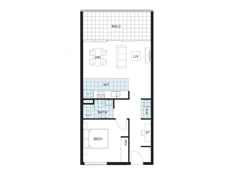59/387 Macquarie Street, Liverpool NSW 2170 Floorplan