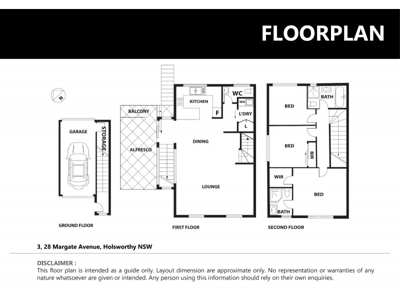 3/28 Margate Avenue, Holsworthy NSW 2173 Floorplan