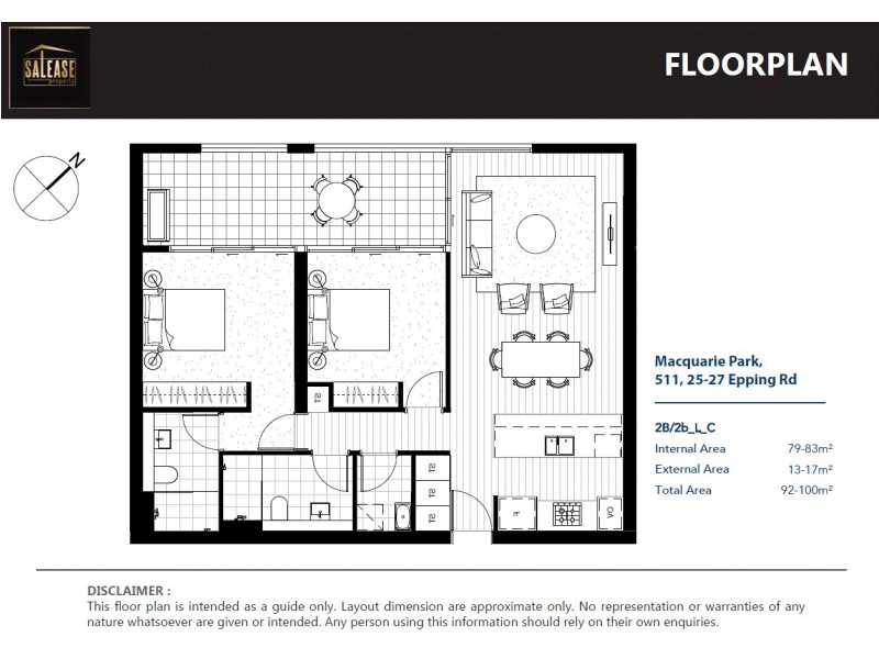 511/19 Halifax Street, Macquarie Park NSW 2113 Floorplan