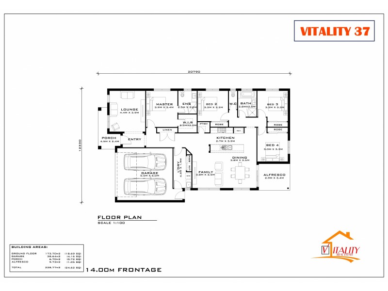 Craigieburn VIC 3064 Floorplan