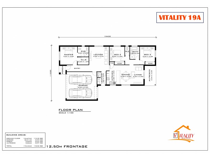 Narre Warren VIC 3805 Floorplan