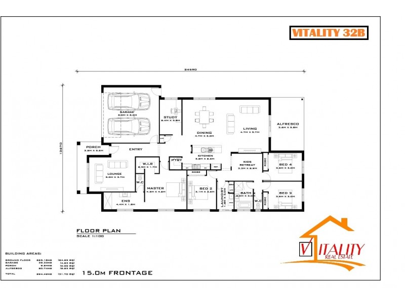 Officer VIC 3809 Floorplan