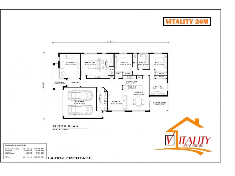 Officer VIC 3809 Floorplan