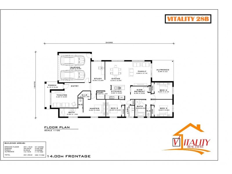 Beaconsfield VIC 3807 Floorplan