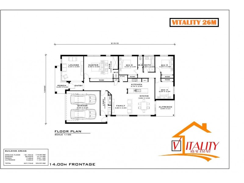 Beaconsfield VIC 3807 Floorplan