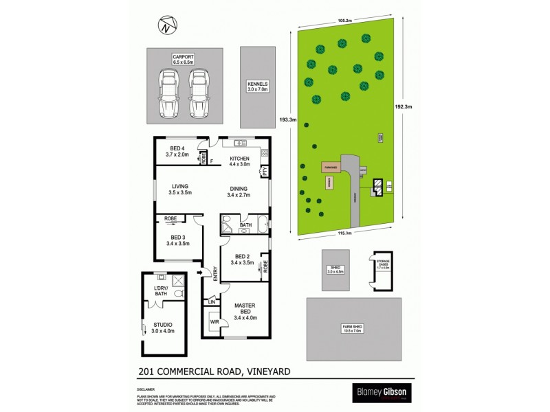 201 Commercial Road, Vineyard NSW 2765 Floorplan
