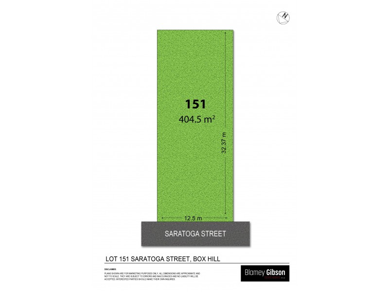 Lot 151 Saratoga Street, Box Hill NSW 2765 Floorplan