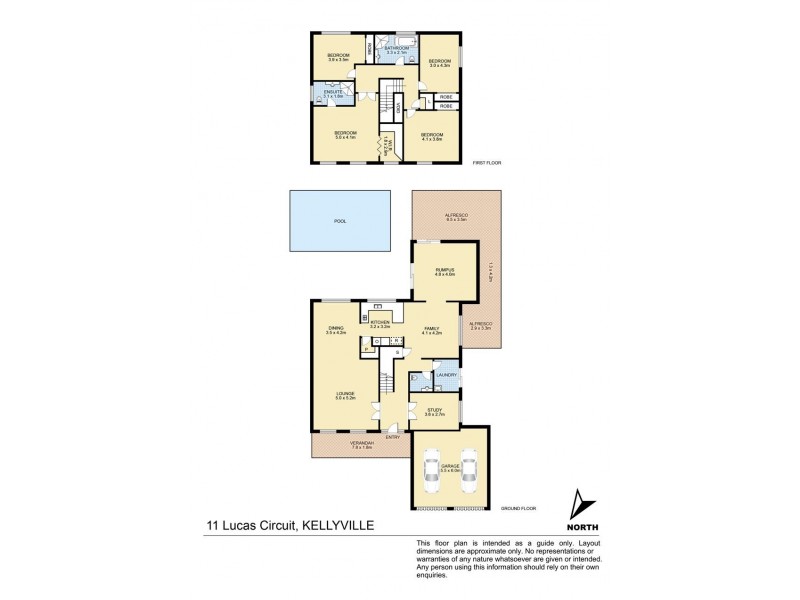 11 Lucas Circuit, Kellyville NSW 2155 Floorplan