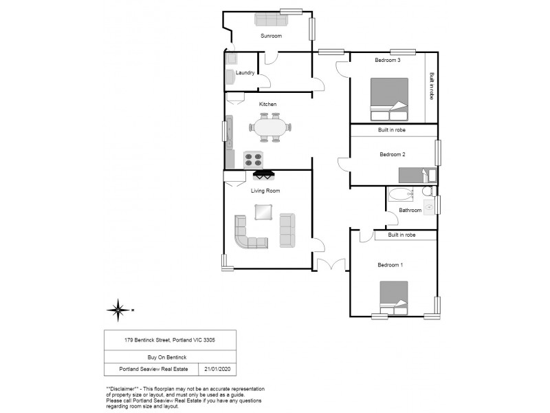 179 Bentinck Street, Portland VIC 3305 Floorplan