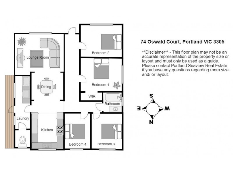74 Oswald Court, Portland VIC 3305 Floorplan