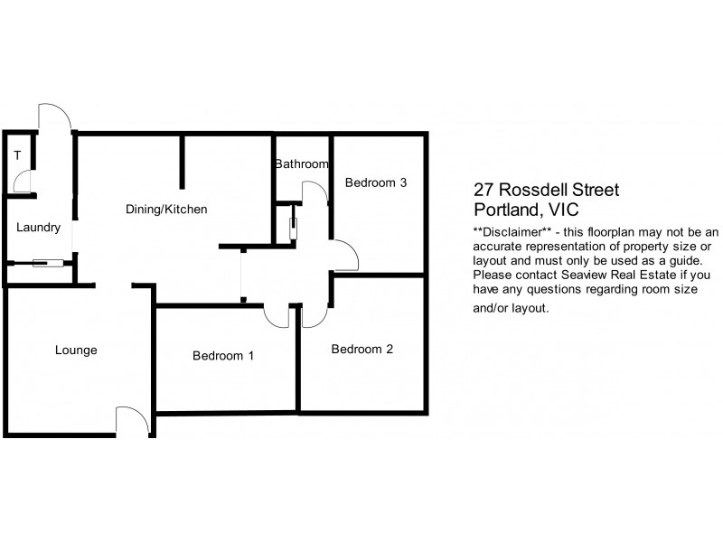 27 Rossdell Street, Portland VIC 3305 Floorplan