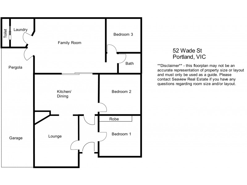 52 Wade Street, Portland VIC 3305 Floorplan