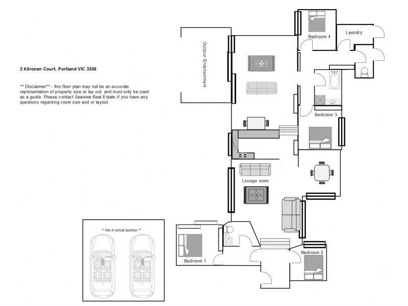 2 Kilronen Court, Portland VIC 3305 Floorplan