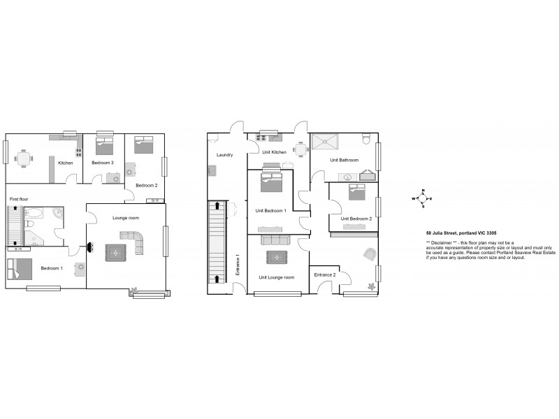 58 Julia Street, Portland VIC 3305 Floorplan