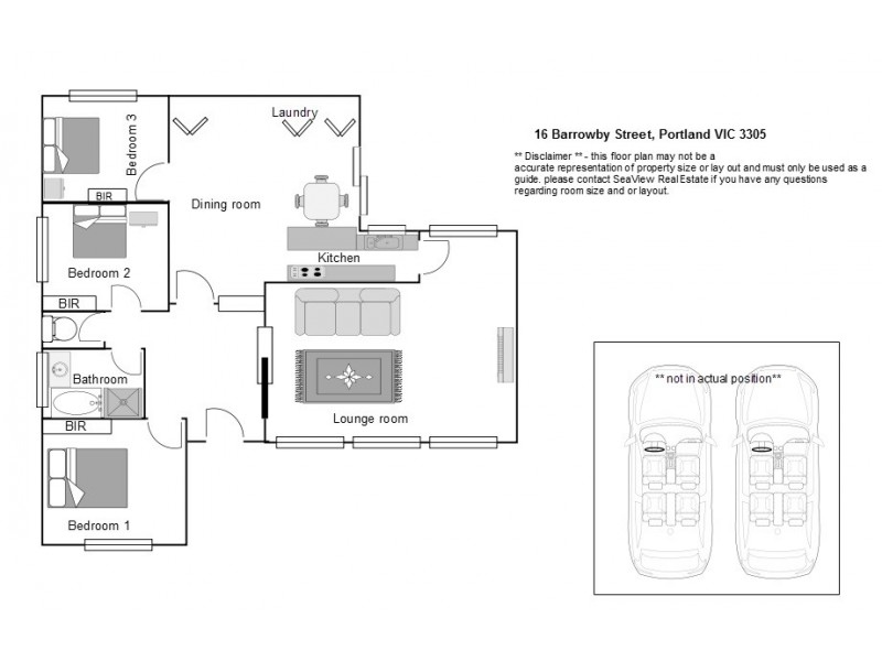 16 Barrowby Street, Portland VIC 3305 Floorplan