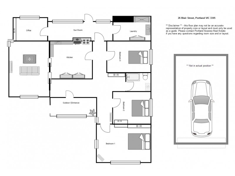 26 Blair Street, Portland VIC 3305 Floorplan