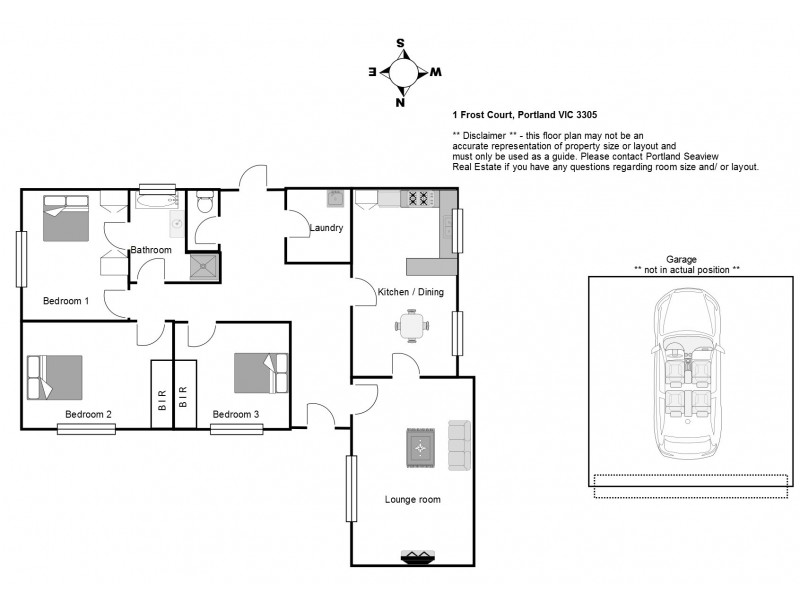 1 Frost Court, Portland VIC 3305 Floorplan
