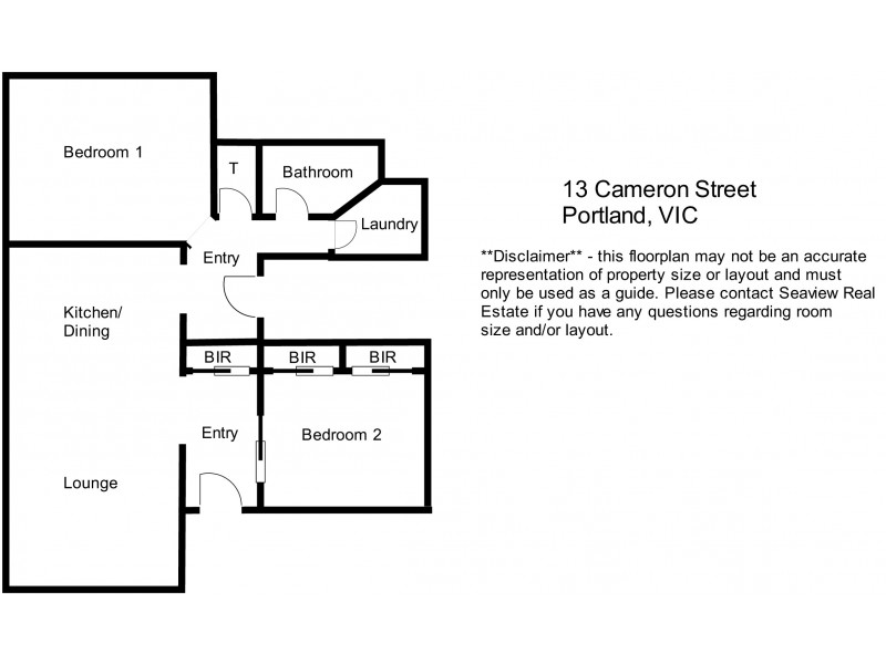 13 Cameron Street, Portland VIC 3305 Floorplan