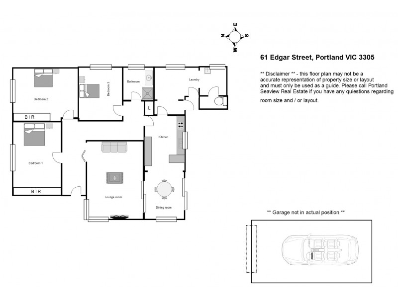 61 Edgar Street, Portland VIC 3305 Floorplan