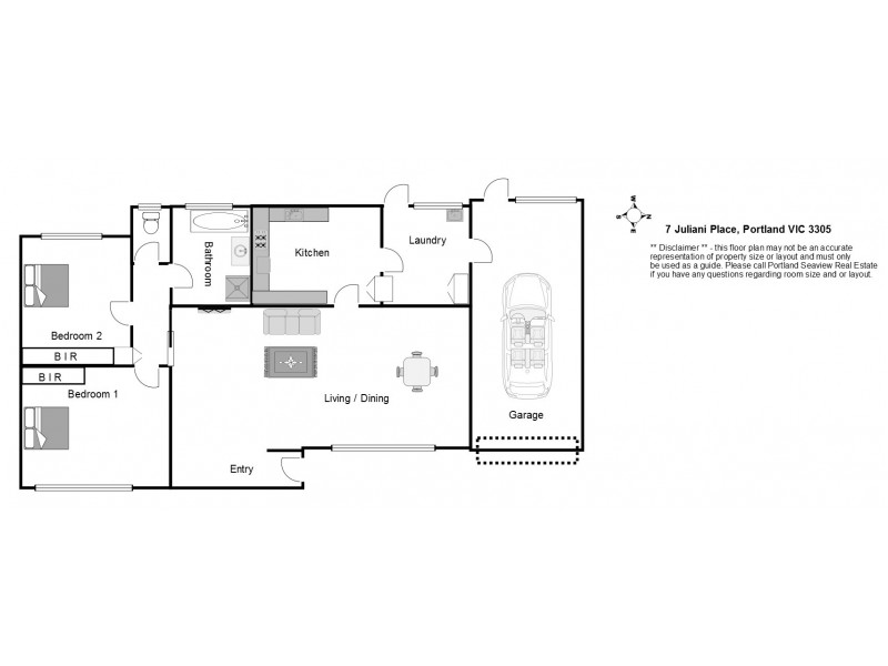 7 Juliani Place, Portland VIC 3305 Floorplan