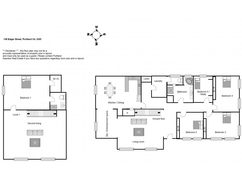 158 Edgar Street, Portland VIC 3305 Floorplan